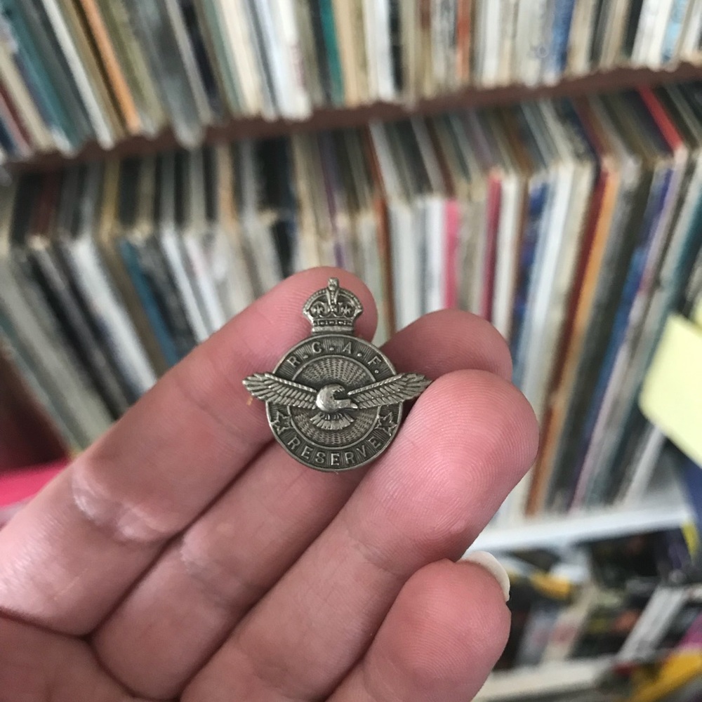 WW2 R C A F reserve pin